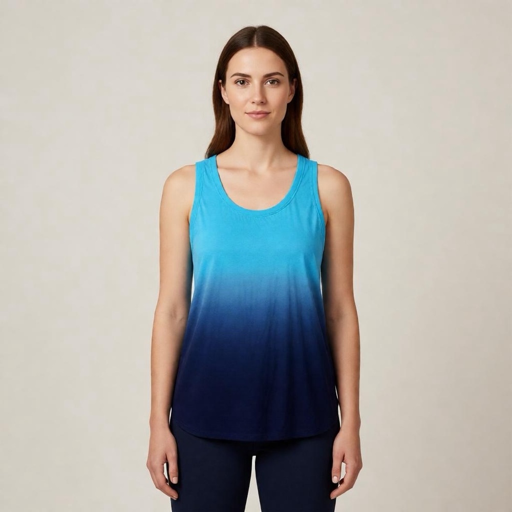 CALIA by Carrie Underwood Ombre Sleeveless Tank Top (L)